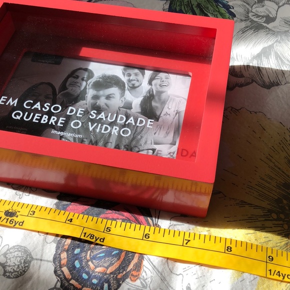 IMAGINARIUM Brasil red wooden photo frame. Funny - Picture 5 of 8